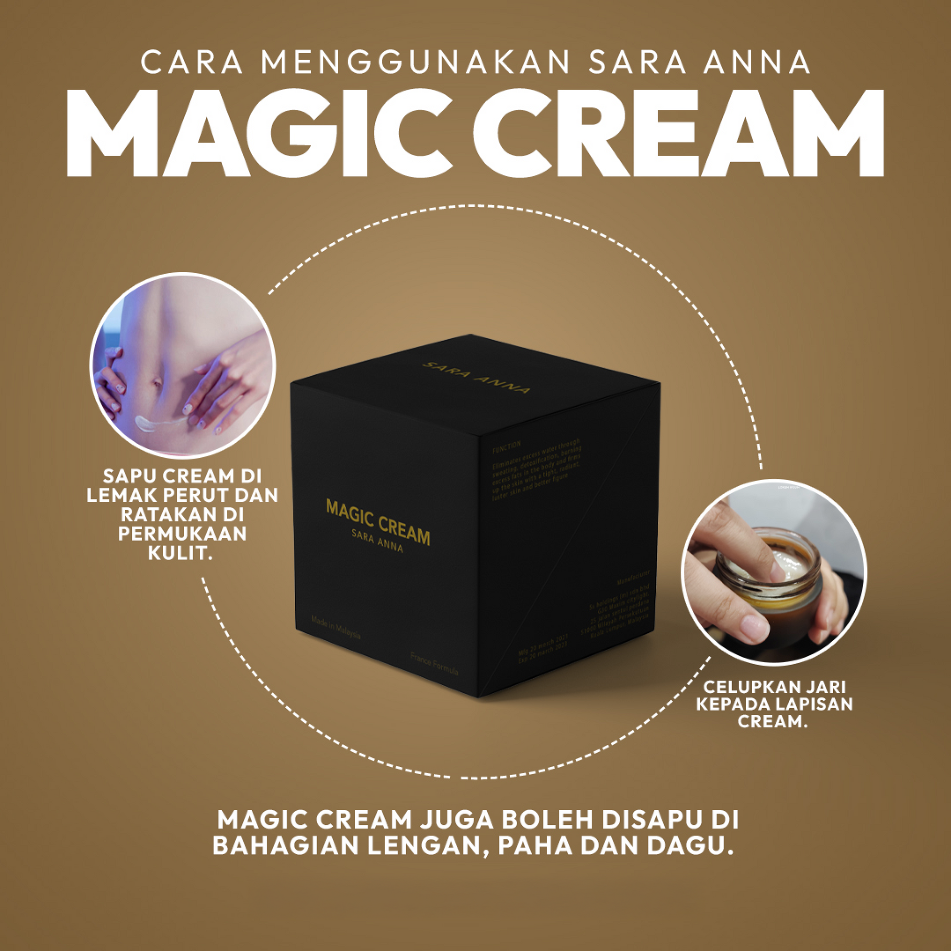 MAGIC CREAM BY SARA ANNA