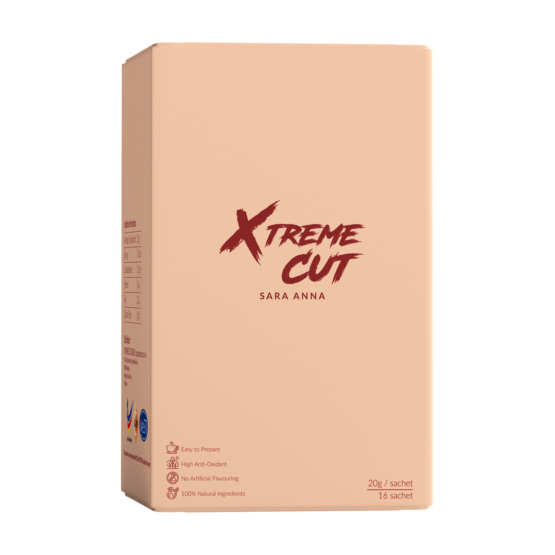 XTREME CUT COFFEE BY SARA ANNA